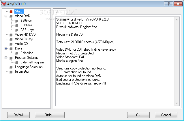 AnyDVD HD 6.9.1.0 - Появилась новая версия превосходной программы AnyDVD, с