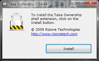 rizone take ownership shell extension 0.2.3.233